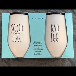 NEW!! Rae Dunn Insulated Wine glasses